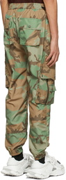 Dolce & Gabbana Green Reborn To Live Camouflage Cargo Pants