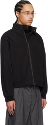 Carter Young SSENSE Exclusive Black Western Harrington Jacket