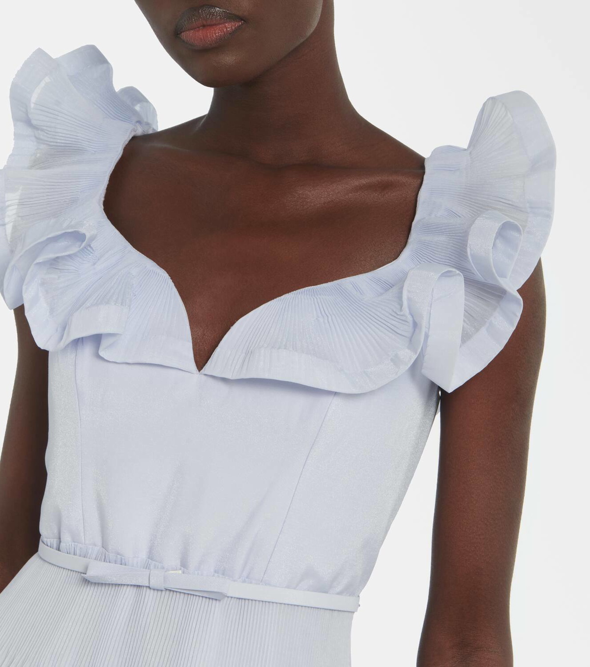 【Zimmermann】Pleated riffles bustier dress Zimmermann Pleated riffles bustier dress Zimmermann