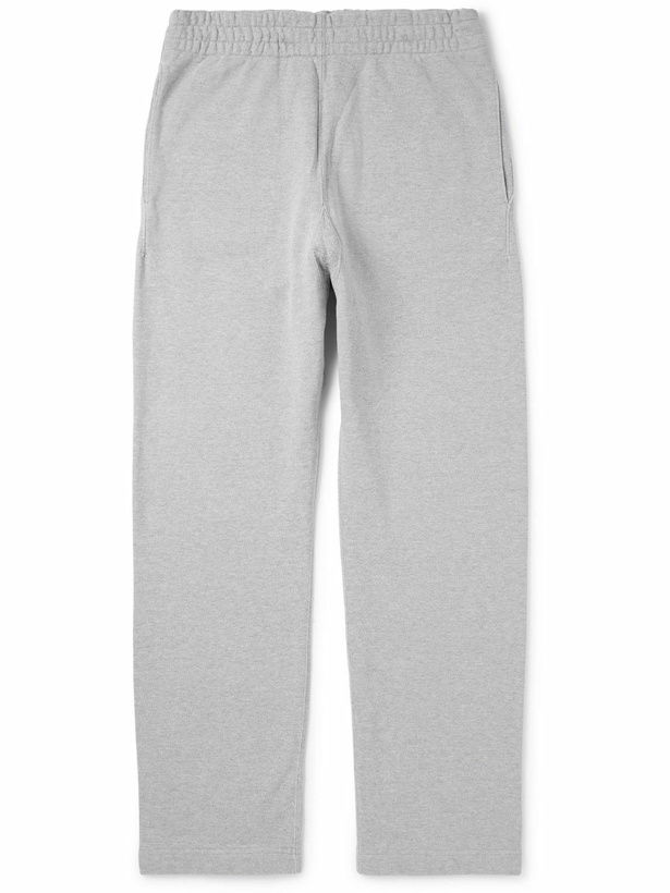Photo: Remi Relief - Straight-Leg Cotton-Jersey Sweatpants - Gray