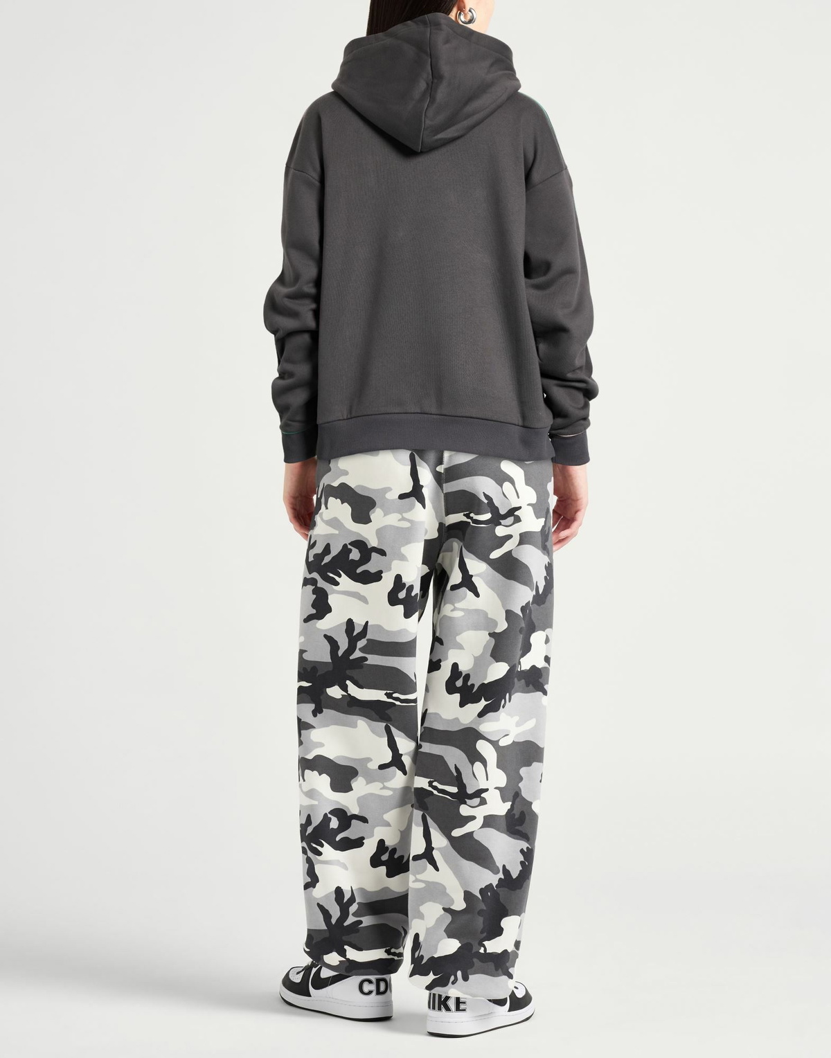 Shoe Womens Sweatshirt Charcoal
