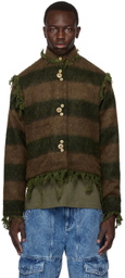 Solitude Studios Brown & Green Overgrown Jacket