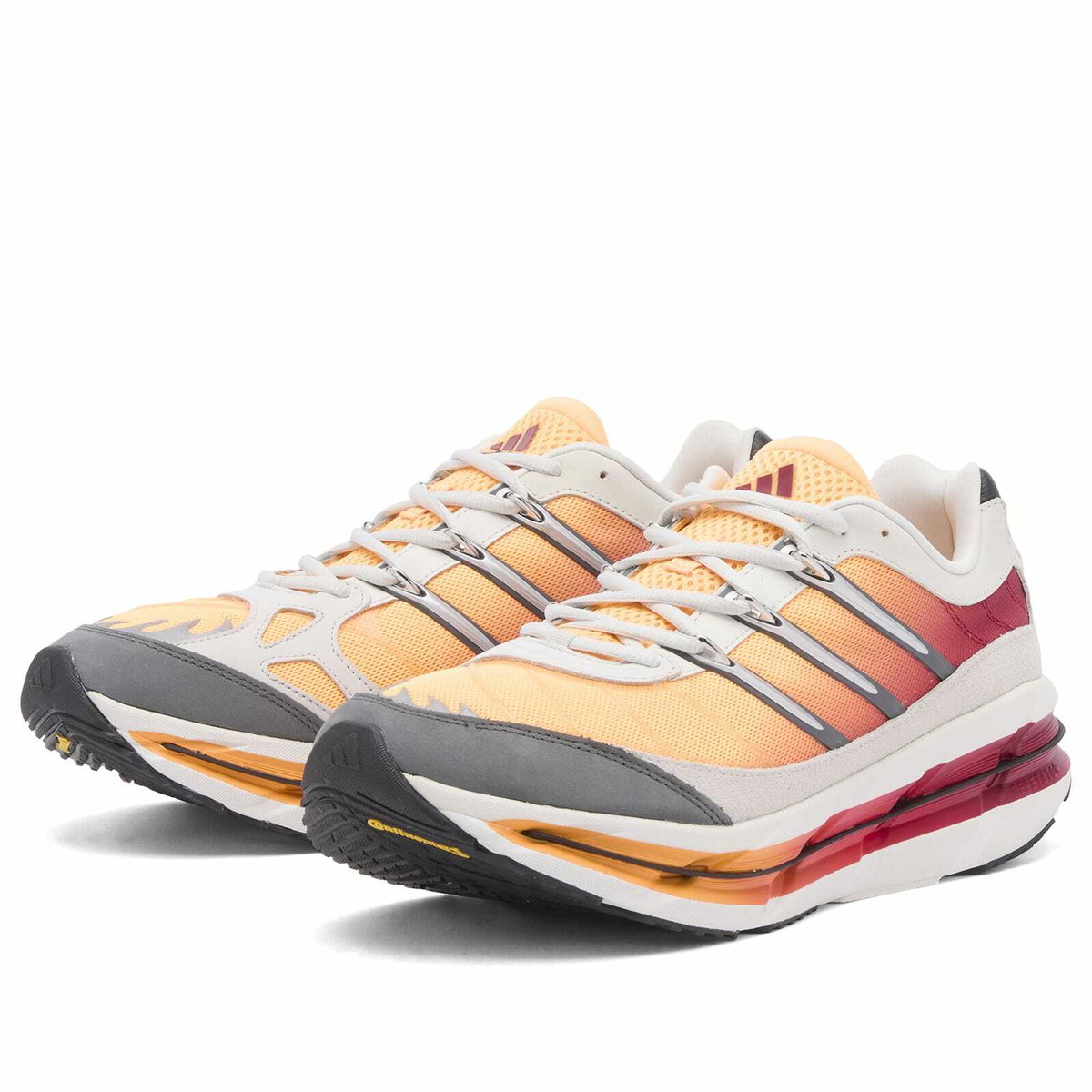 Adidas Adistar HRMY Sneaker in Orange/Grey/Team Victory Red