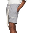 Essentials Grey Fleece Sweat Shorts