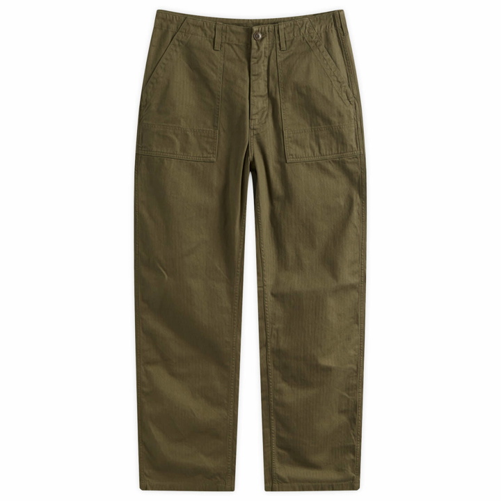 Photo: Nudie Jeans Co Men's Tuff Tony Fatigue Pants in Olive