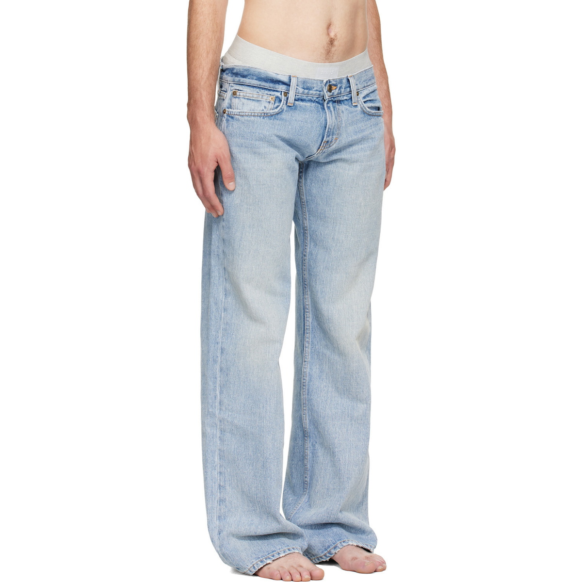 Raimundo Langlois Blue Bootcut Jeans