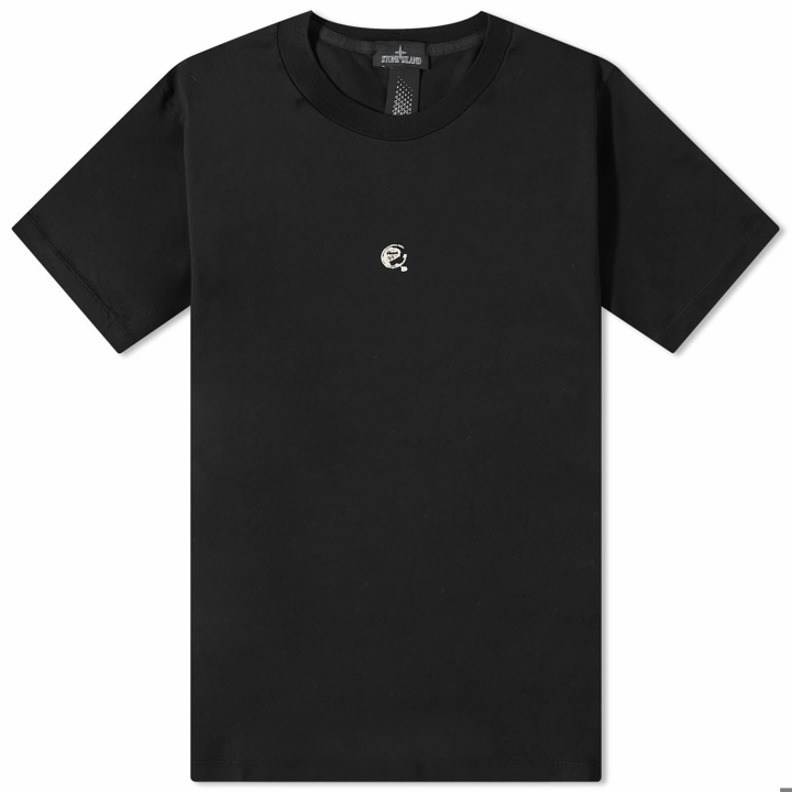 Photo: Stone Island Shadow Project Men's Cotton Jersey T-Shirt in Black