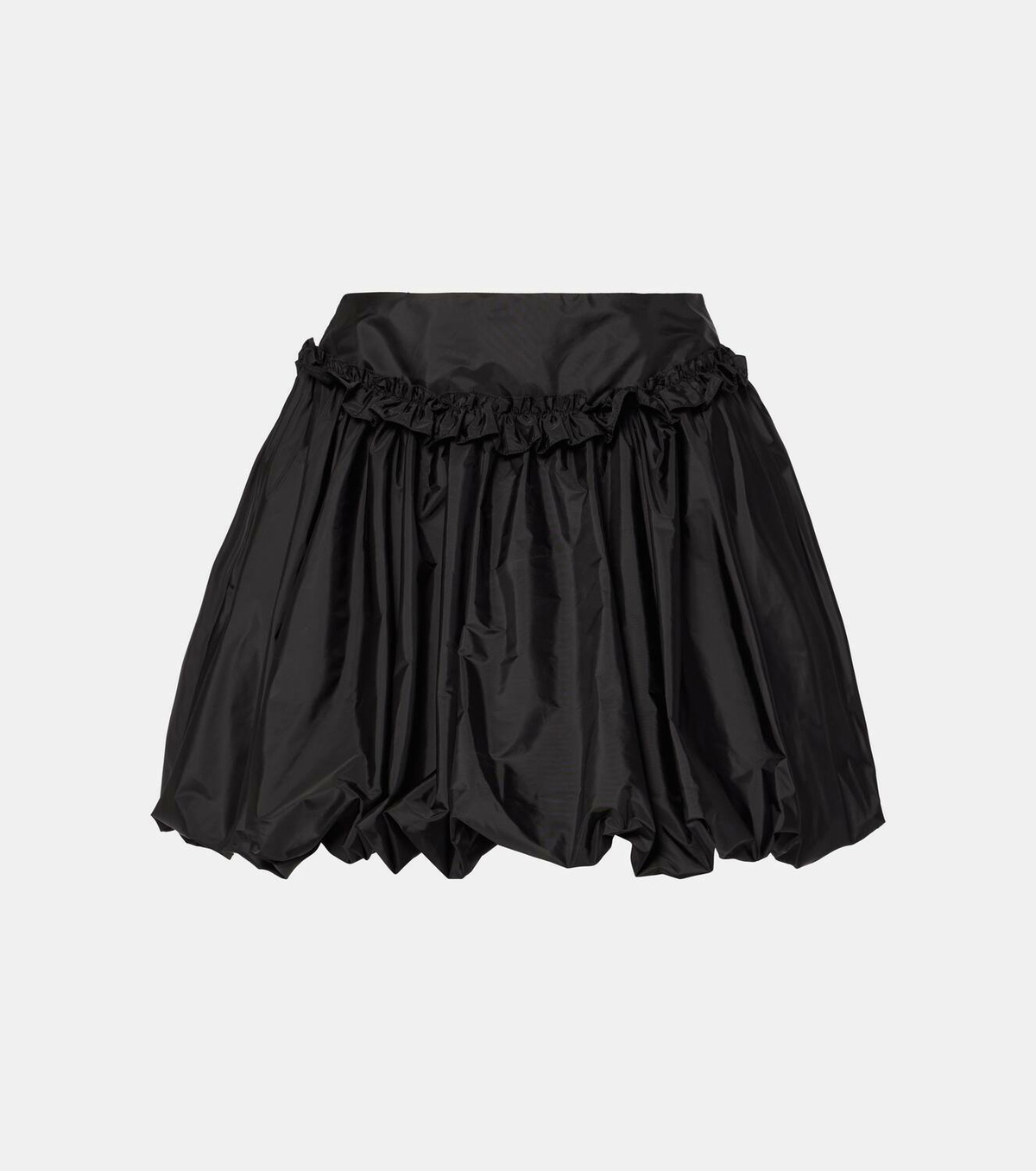 Simone Rocha Gathered taffeta miniskirt Simone Rocha