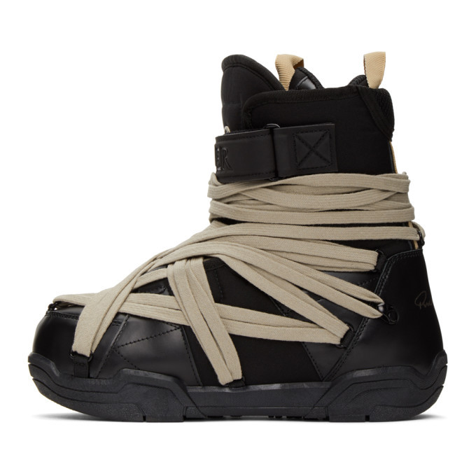 Rick Owens Black Moncler Edition Amber Boots Rick Owens