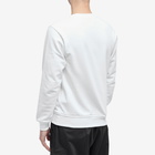 Comme des Garçons SHIRT Men's x Lacoste Large Croc Crew Sweat in White/Gold