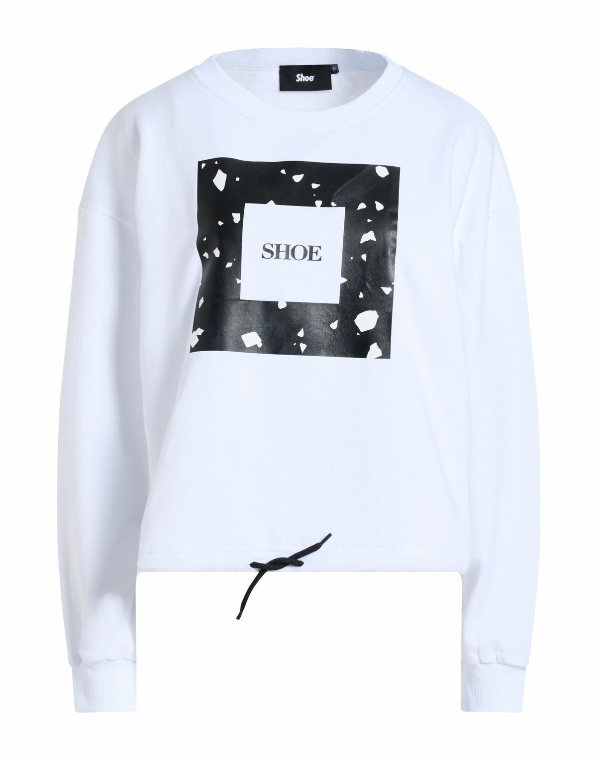 Shoe Womens Sweatshirt in White