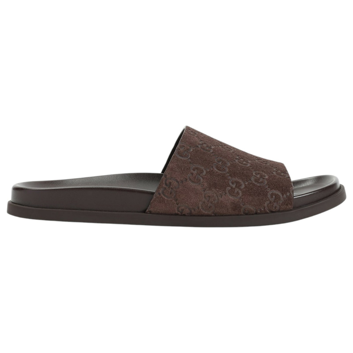 Gucci - Tinsel Logo-Detailed Rubber, Leather And Mesh Gucci - Tinsel Logo-Detailed Rubber, Leather And Mesh