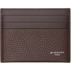 Givenchy Brown Logo Card Holder