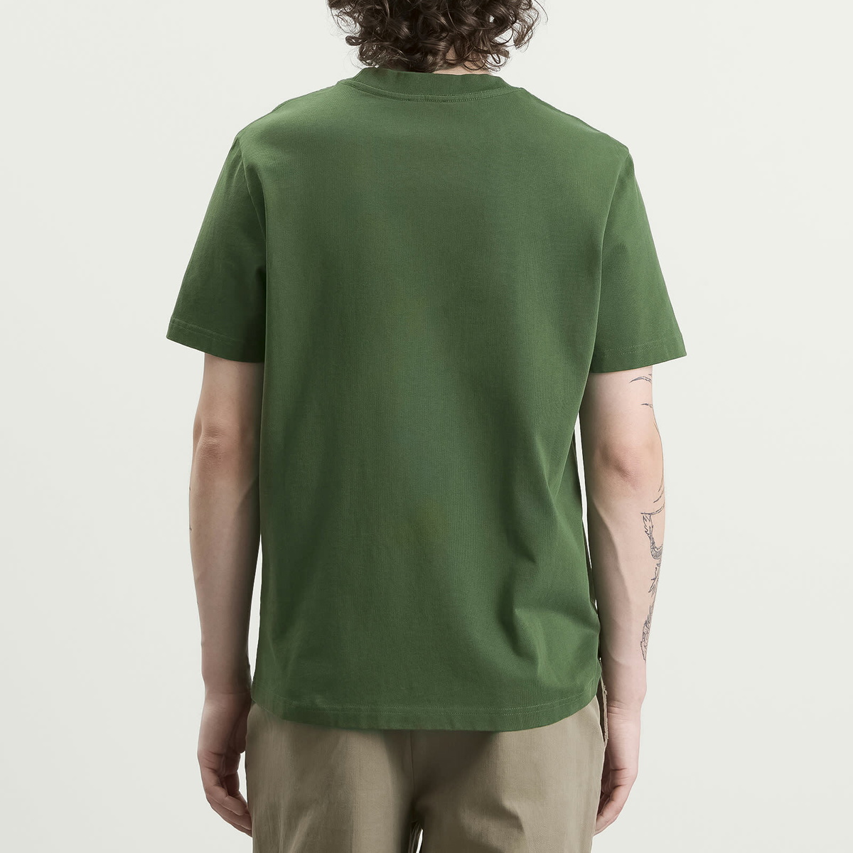 A.P.C. Men's Vintage T-Shirt in Dark Green