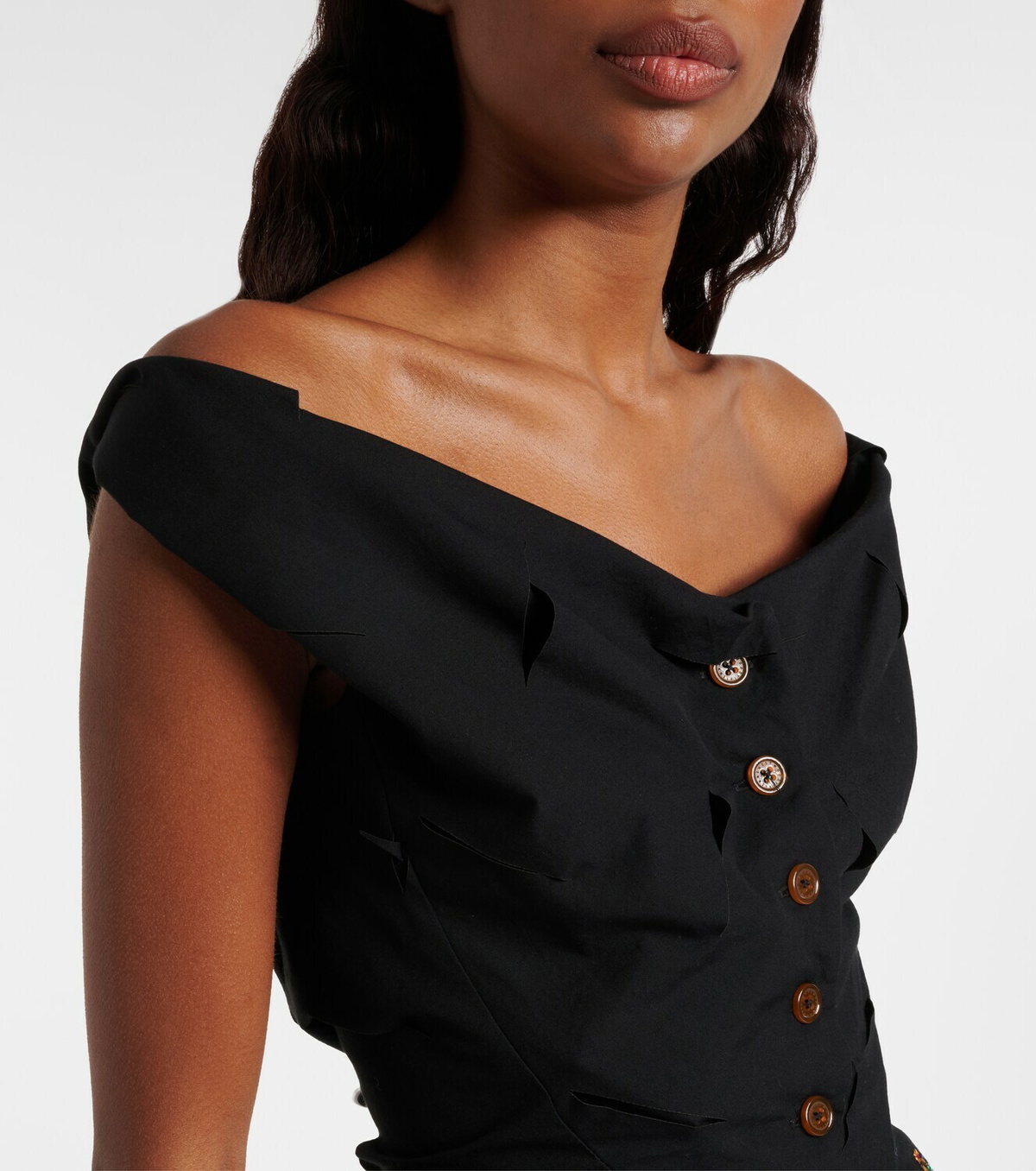 Vivienne Westwood Monday Orb peplum vest