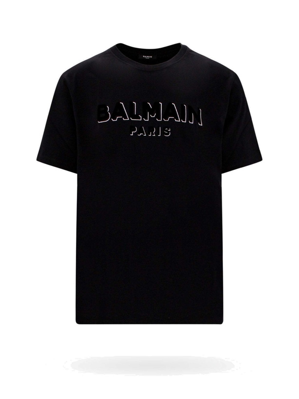 Photo: Balmain   T Shirt Black   Mens