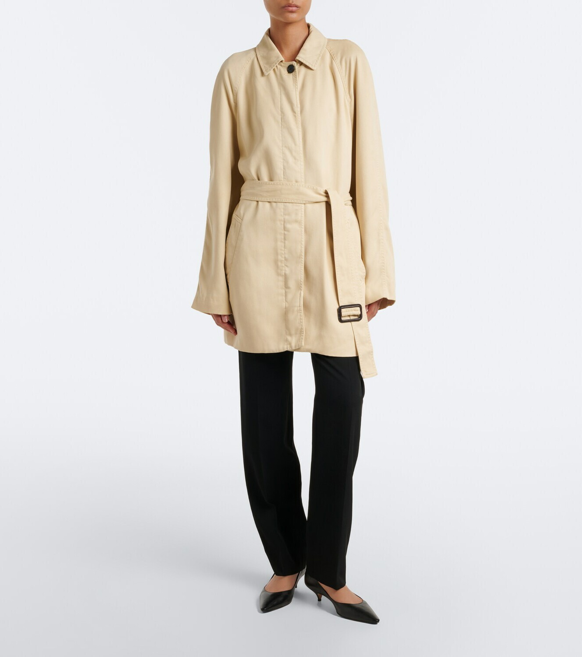 The Row Elisa belted coat