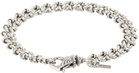 Emanuele Bicocchi Silver Essential Knotted Chain Bracelet