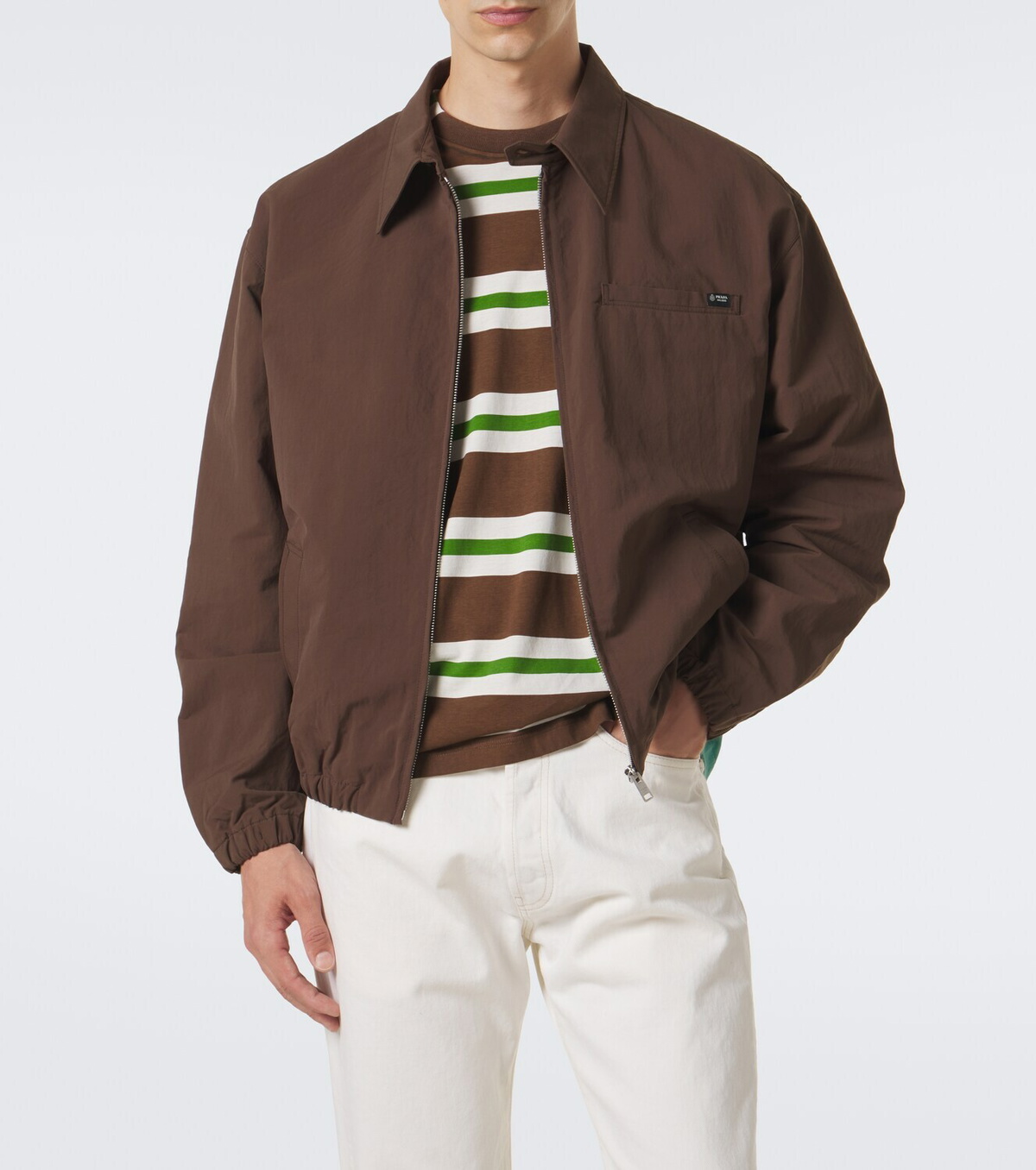 Prada Technical blouson jacket