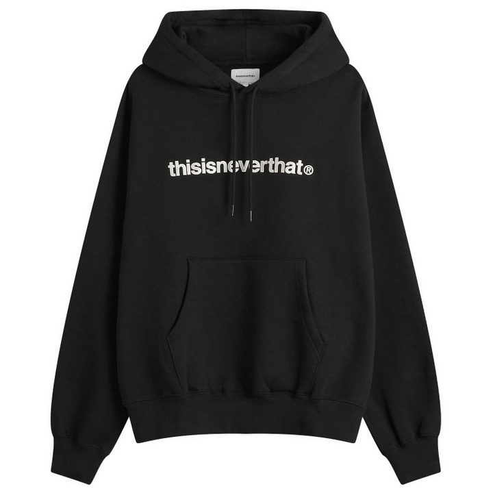 Photo: thisisneverthat Men's T-Logo Hoodie in Black
