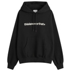 thisisneverthat Men's T-Logo Hoodie in Black