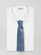 Brioni - 8cm Logo-Embroidered Silk-Twill Tie