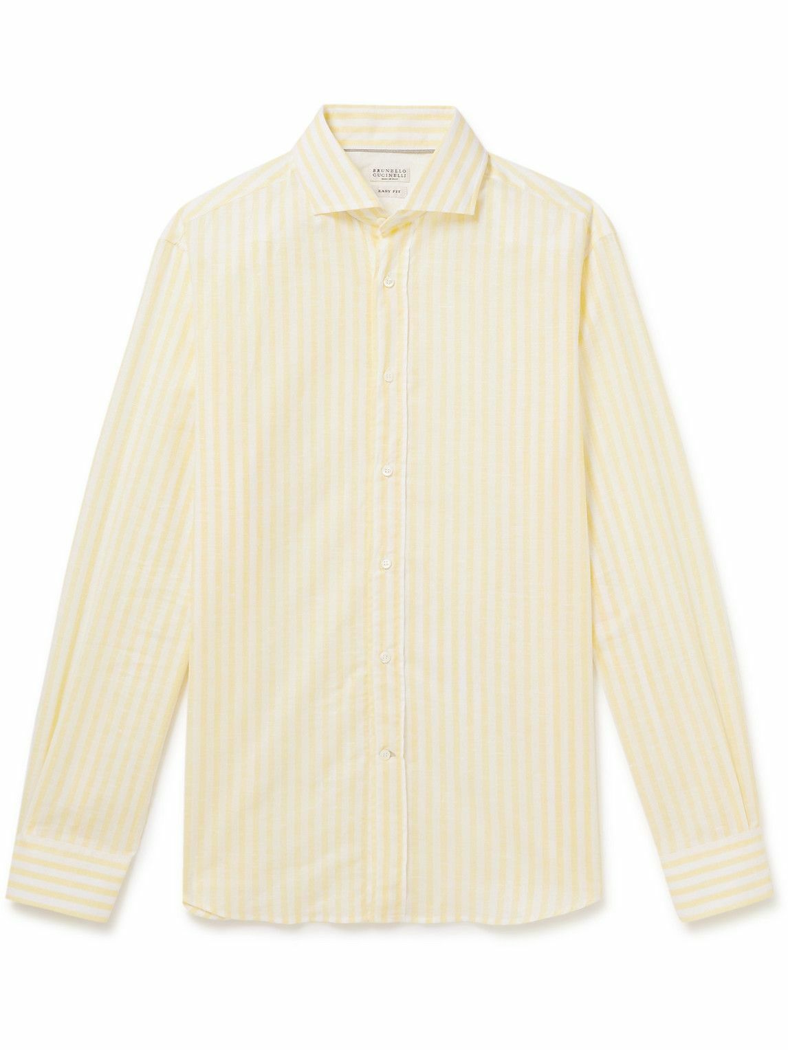Brunello Cucinelli Striped Linen Shirt main image 1
