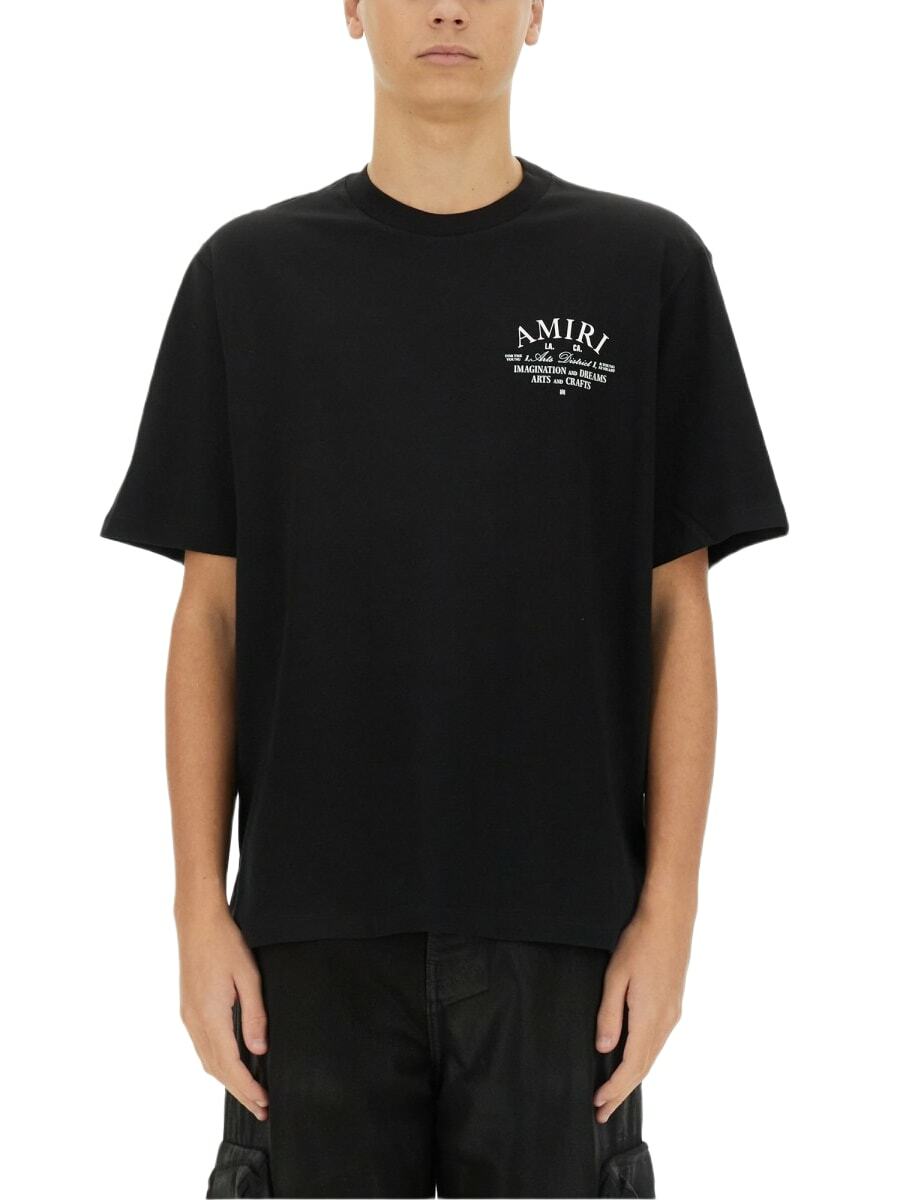AMIRI Black Staggered Chrome T-Shirt Amiri