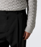 Valentino Garavani Pleated straight pants