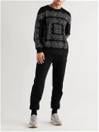 Givenchy - Intarsia Silk Sweater - Black