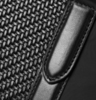 Ermenegildo Zegna - Nylon and Pelle Tessuta Leather Briefcase - Black