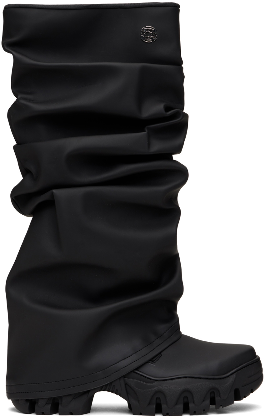 【関税込み】Rombaut ブラック Vizor ブーツ Vizor Black Boot - Rombaut - Footwear – ROMBAUT