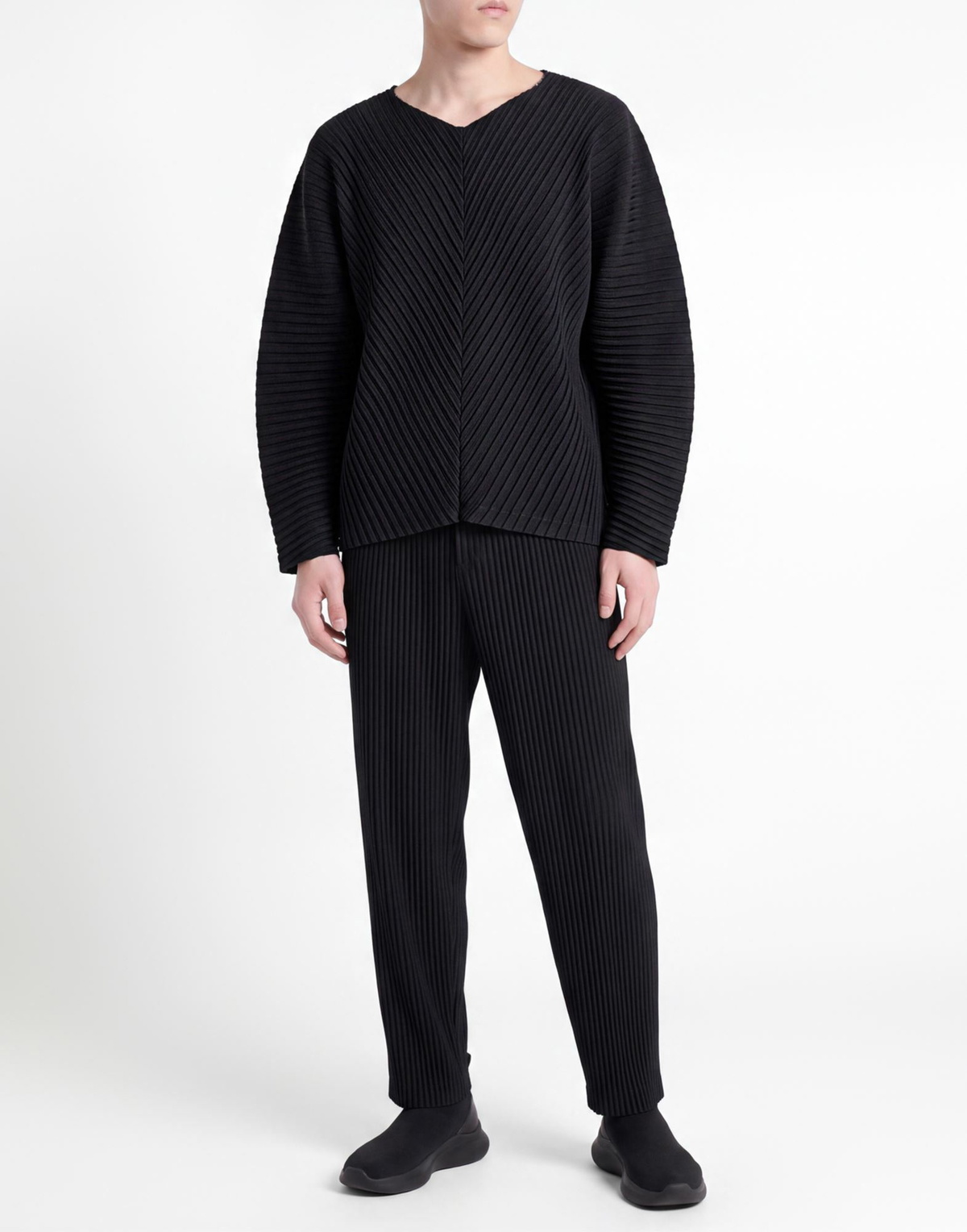 Issey Miyake Womens Top in Black