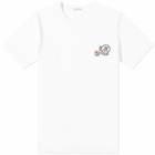 Moncler Men's Multi Logo T-Shirt in White