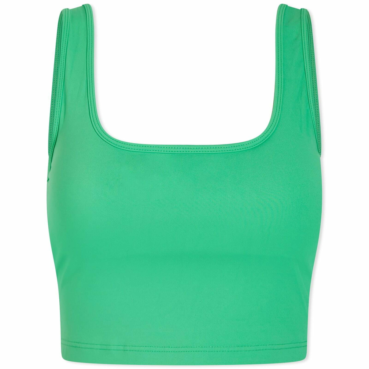 Womens Adanola blue Square-Neck Sports Bra