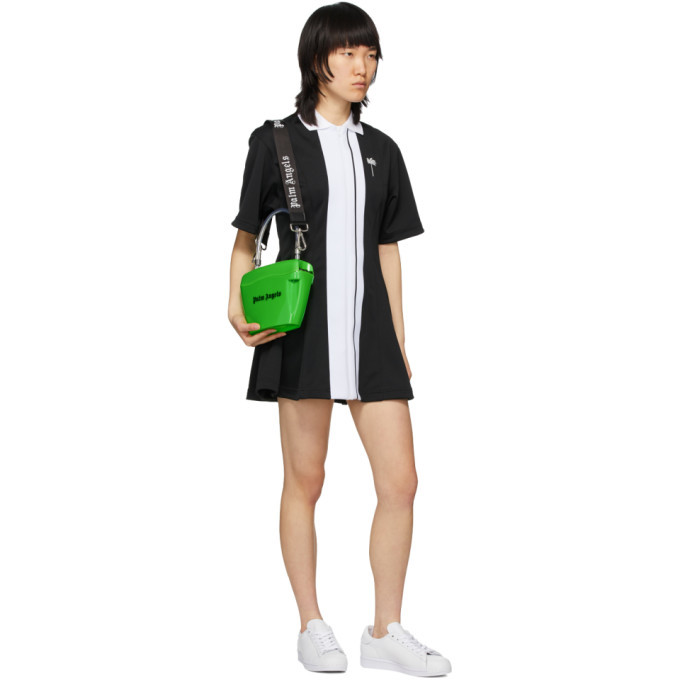 Palm Angels Black Tennis Track Dress Palm Angels
