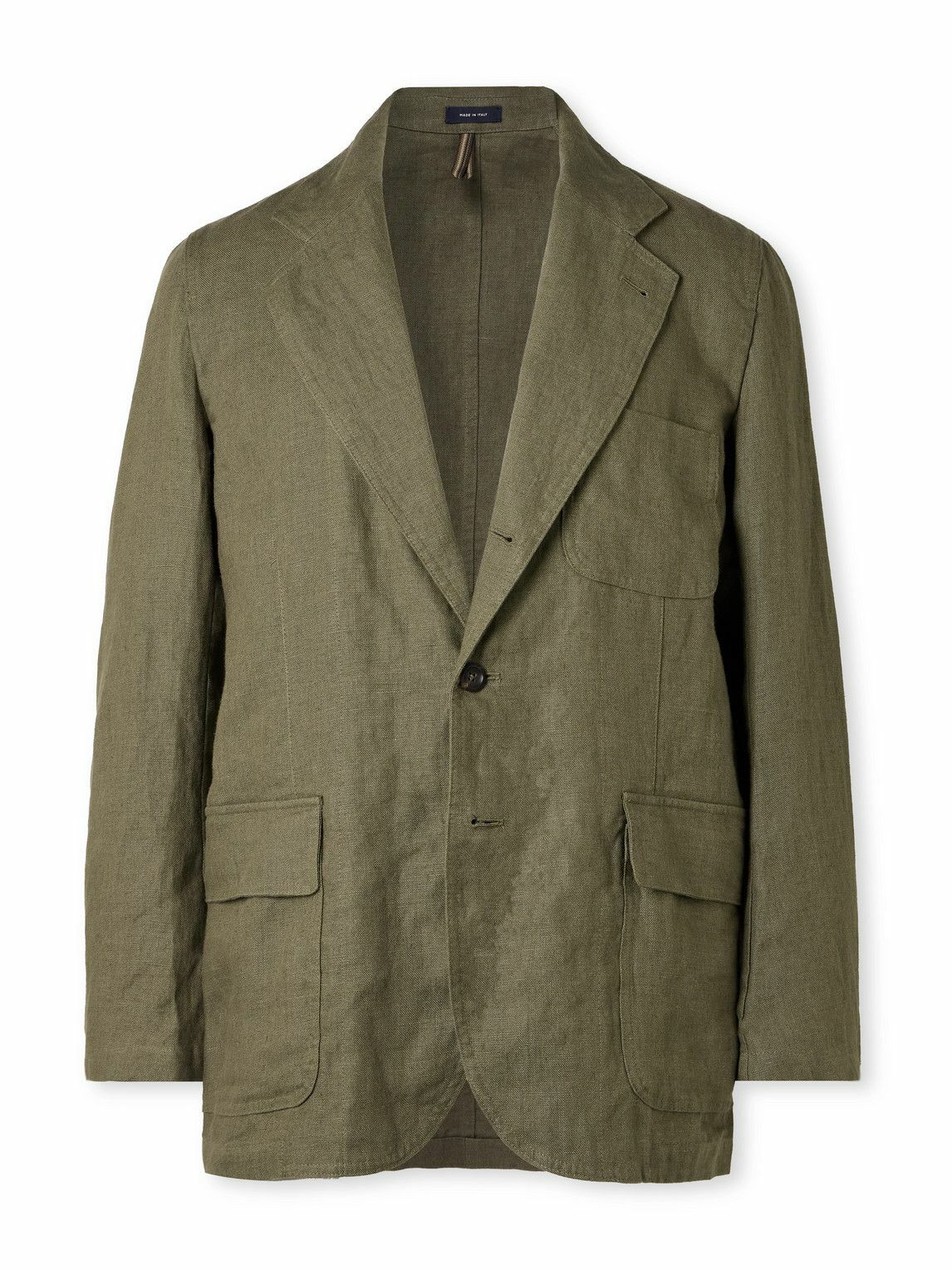 Drake's - MK-VIII Games Cotton-Ripstop Blazer - Green Drake's