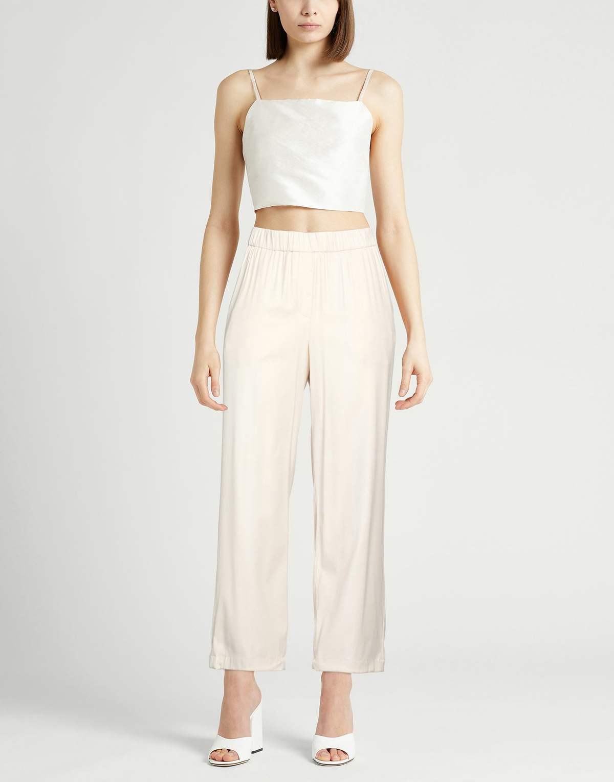 Peserico Womens Pants Ivory