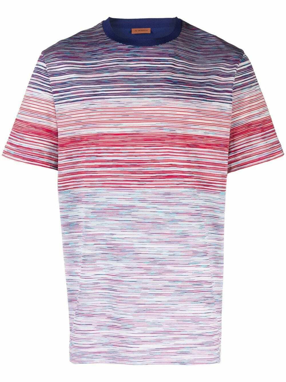 MISSONI - Striped Cotton T-shirt Missoni