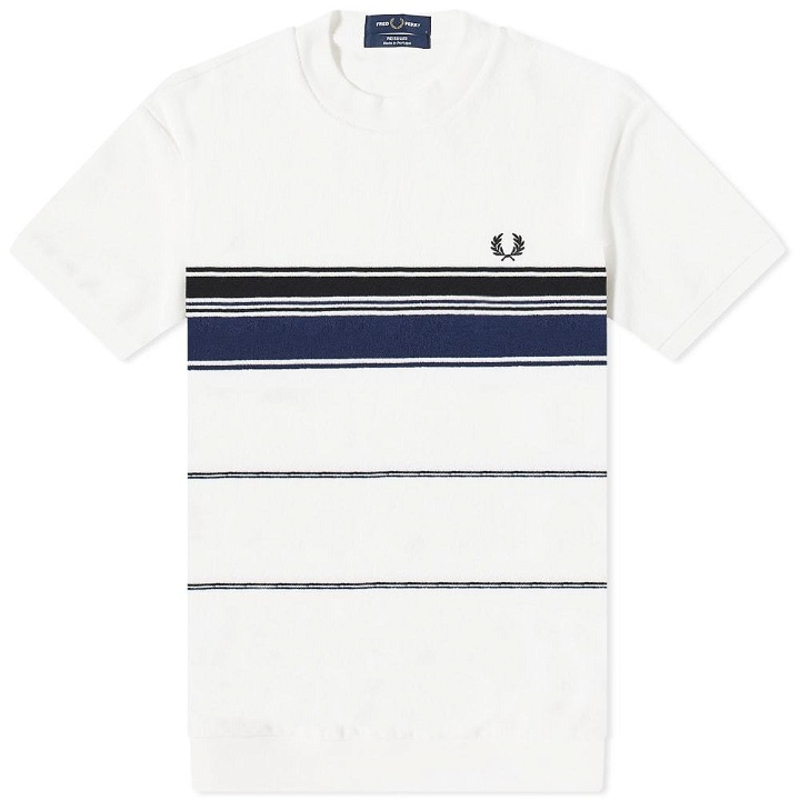Photo: Fred Perry Stripe Towelling Tee