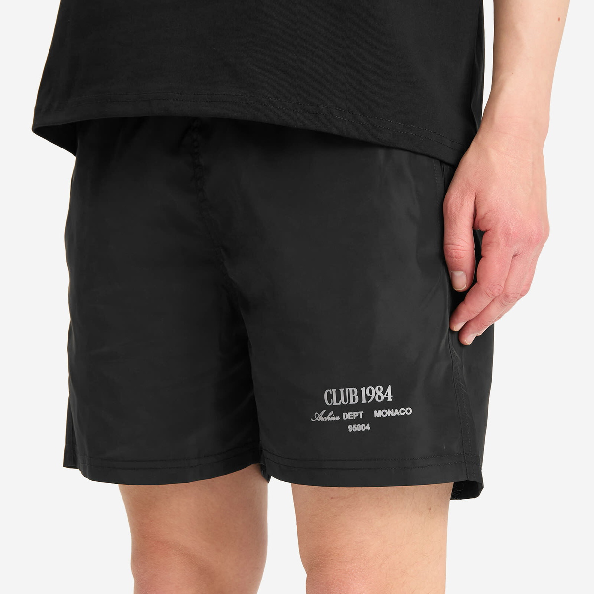 Club 1984 Men's Atelier Dept Shorts in Black
