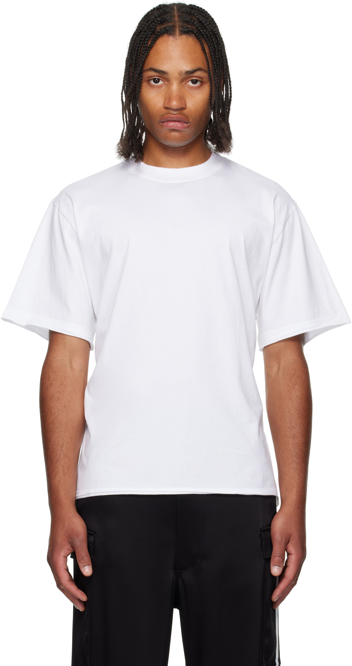 Peter Do White Creased Muscle Tank Top Peter Do