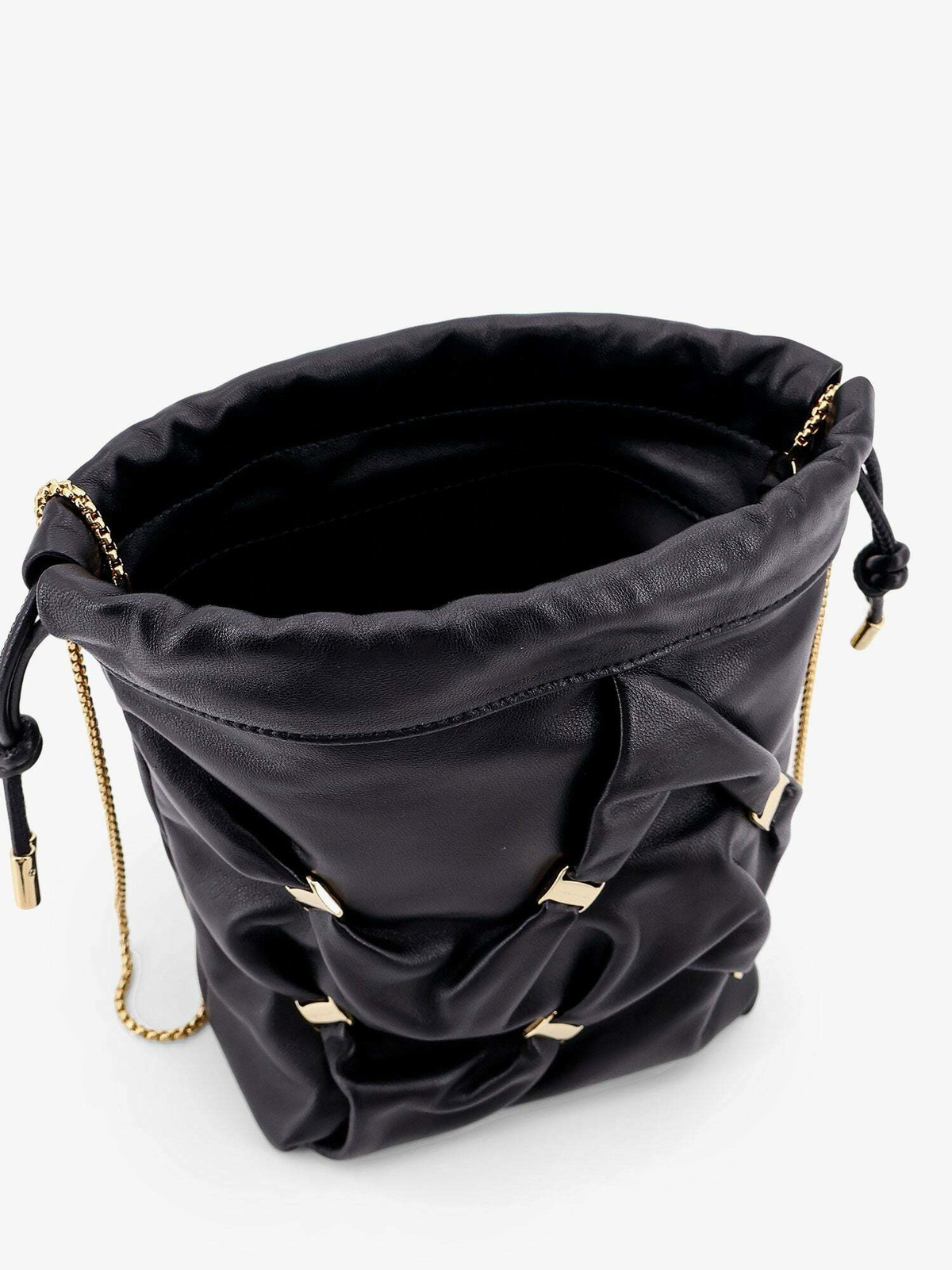 Ferragamo Black Bucket Bag Womens Salvatore Ferragamo