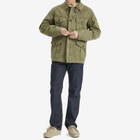 Belstaff Men's Cotton Sateen Field Jacket in Surplus Green