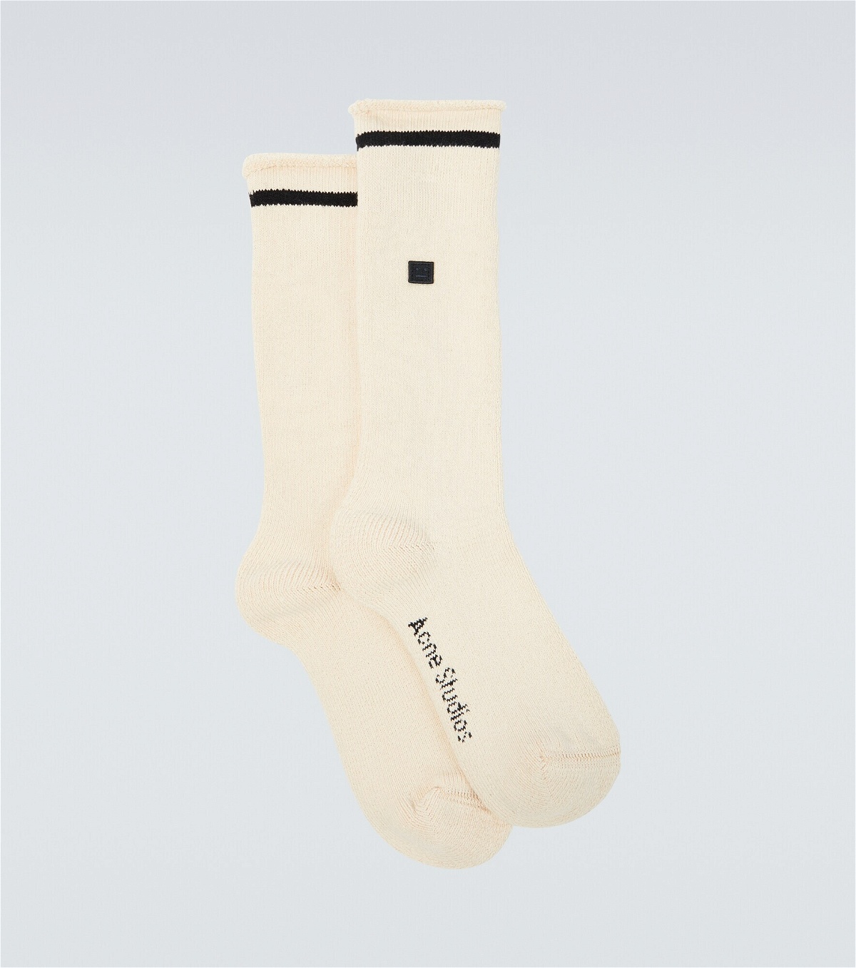 Acne Studios - Face cotton-blend socks
