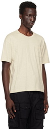 visvim Beige Ultimate Jumbo T-Shirt