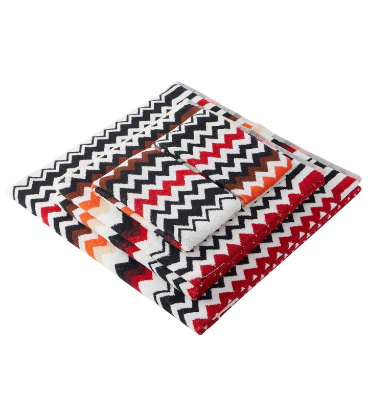 Photo: Missoni Zigzag set of 5 cotton terry towels