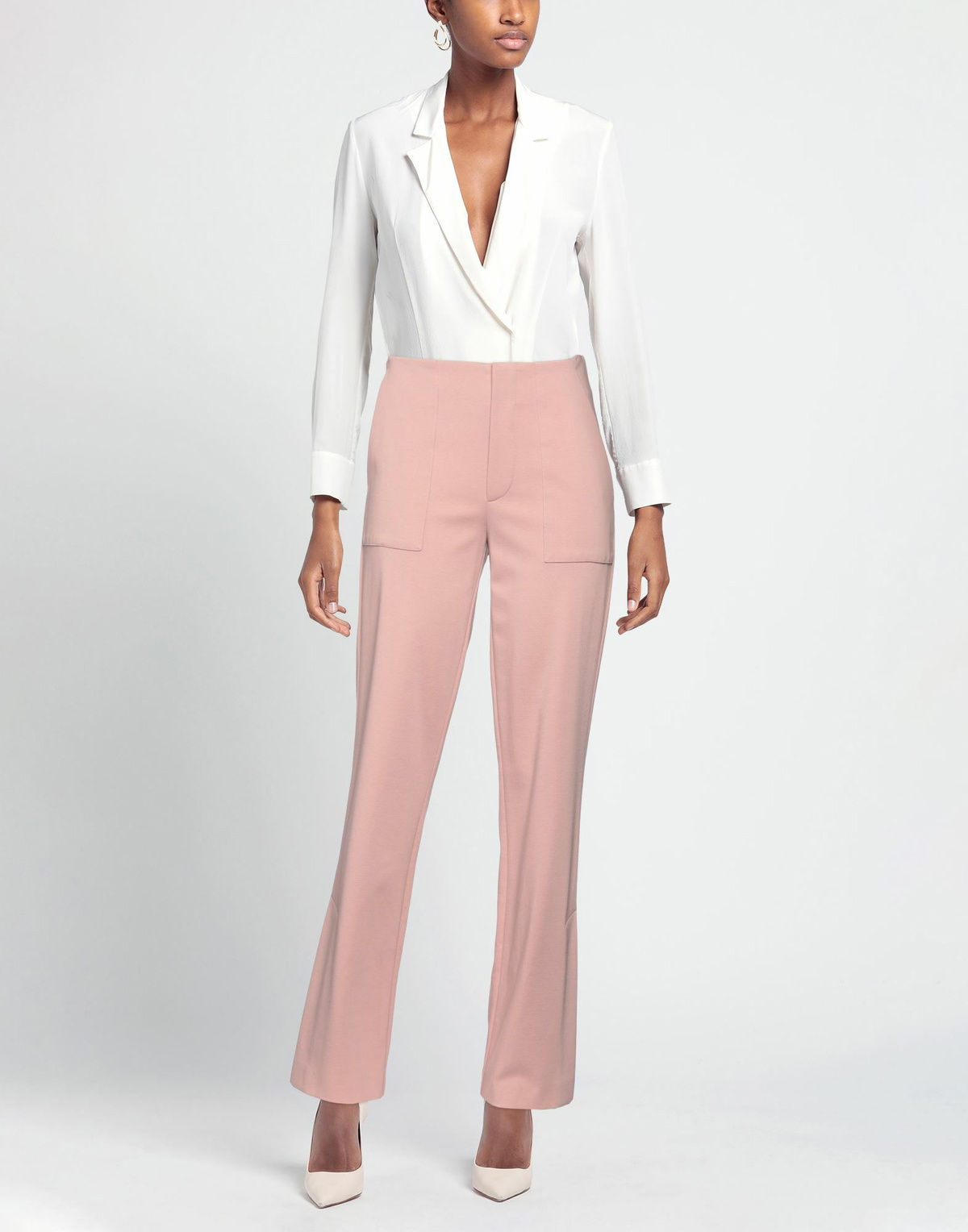 Gauchere Womens Pants Antique rose