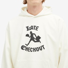 Late Checkout Men's Bellboy Popover Hoodie in White