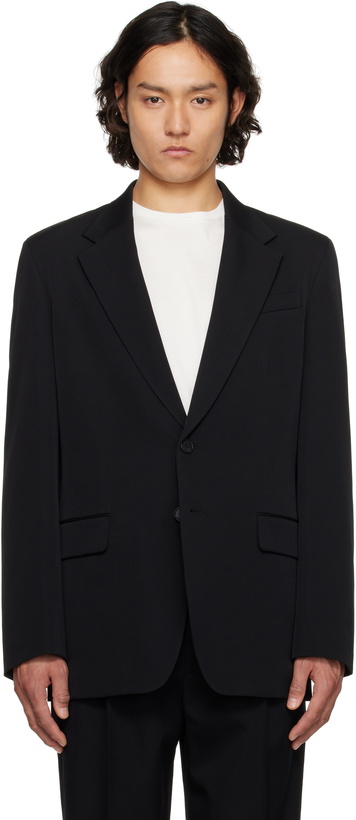 Photo: The Row Black Enzo Blazer